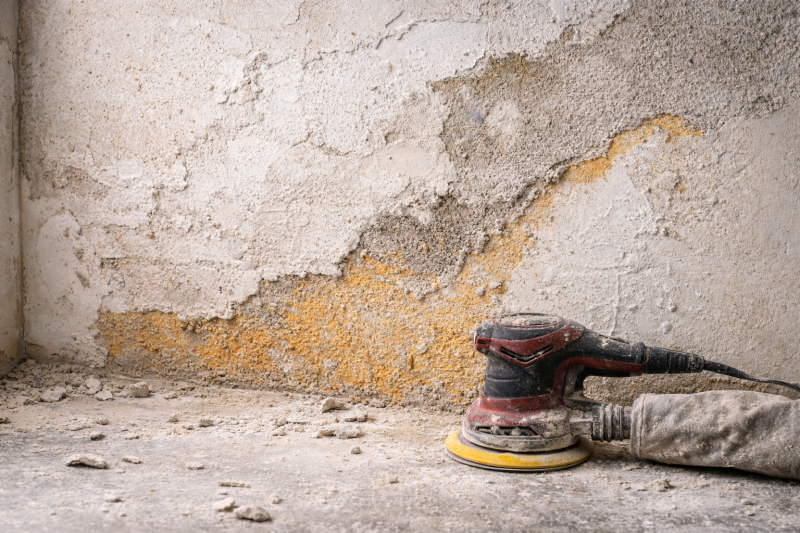 Amiante dans les murs anciens d'une maison : peintures, enduits et revêtements